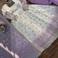 Ivory Grace Star Georgette Anarkali Suit Set for Festive and Formal Wear