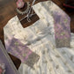 Ivory Grace Star Georgette Anarkali Suit Set for Festive and Formal Wear