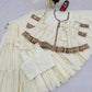 Ivory Kediyu Mirror Work Lehenga