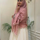 Ivory Lotus Embroidered Anarkali