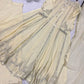 Ivory Mirror Work Jacket Lehenga