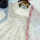 Ivory Rose Embroidered Anarkali