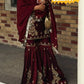 Ivory Royale Mirror Work Sharara Set for Festive and Wedding Wear