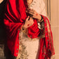 Ivory Royale Mirror Work Sharara Set for Festive and Wedding Wear