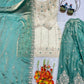 Ivory Silk Embroidered Sharara Set With Dupatta