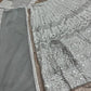 Ivory Silver Embroidered Faux Georgette Lehenga Set