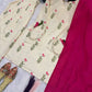 Ivory Sprig Print Farshi
