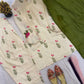 Ivory Sprig Print Farshi