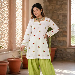Ivory Strawberry Farshi Set