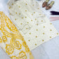 Ivory Sunflower Farshi Suit