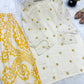 Ivory Sunflower Farshi Suit