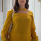 Ivory Sunflower Farshi Suit