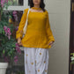Ivory Sunflower Farshi Suit
