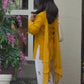 Ivory Sunflower Farshi Suit