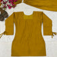 Ivory Sunflower Farshi Suit