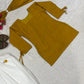 Ivory Sunflower Farshi Suit