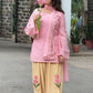 Ivory Sunflower Farshi Suit