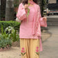 Ivory Sunflower Farshi Suit