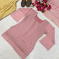 Ivory Sunflower Farshi Suit