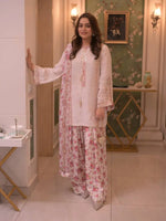 Ivory Sunflower Farshi Suit