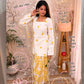 Ivory Sunflower Farshi Suit
