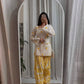 Ivory Sunflower Farshi Suit