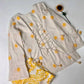 Ivory Sunflower Farshi Suit