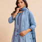 Jacquard Cotton Straight Kurta