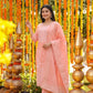 Jacquard Cotton Straight Kurta
