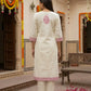 Jacquard Cotton Straight Kurta