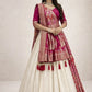 Jacquard Silk Lehenga with Banarasi Saree Style Drape for partys