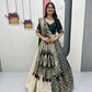 Jacquard Silk Lehenga with Banarasi Saree Style Drape for partys