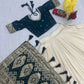 Jacquard Silk Lehenga with Banarasi Saree Style Drape for partys