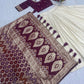 Jacquard Silk Lehenga with Banarasi Saree Style Drape for partys