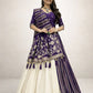 Jacquard Silk Lehenga with Banarasi Saree Style Drape for partys