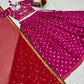 Jacquard Soft Silk Lehenga Choli Set for Festive and Wedding Wear
