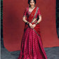 Jacquard Soft Silk Lehenga Choli Set for Festive and Wedding Wear