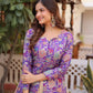 Jacquard Weaving Lehenga With Designer Blouse