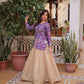 Jacquard Weaving Lehenga With Designer Blouse