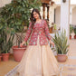 Jacquard Weaving Lehenga With Designer Blouse