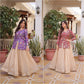 Jacquard Weaving Lehenga With Designer Blouse