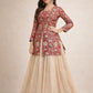 Jacquard Weaving Lehenga With Designer Blouse