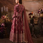 Japan Satin Embroidered Anarkali Set with Dupatta – Thread & Sequins Work