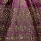 Japan Satin Embroidered Anarkali Set with Dupatta – Thread & Sequins Work