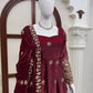 Jewel Tone Sequin Anarkali