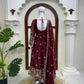 Jewel Tone Sequin Anarkali