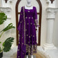 Jewel Tone Sequin Anarkali
