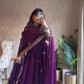 Jewel Tone Sequin Anarkali
