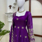 Jewel Tone Sequin Anarkali