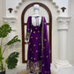 Jewel Tone Sequin Anarkali